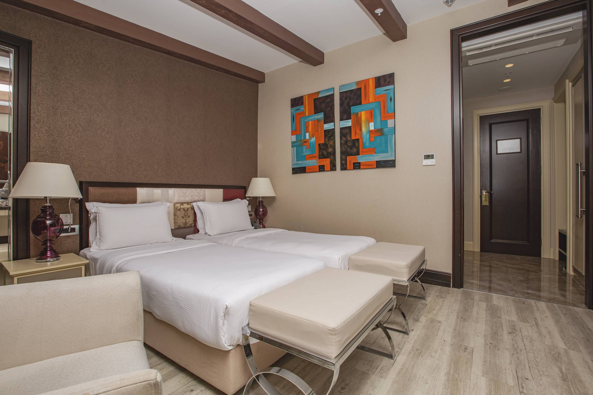 The Elysium Taksim Deluxe Twin odası, görünüm 1